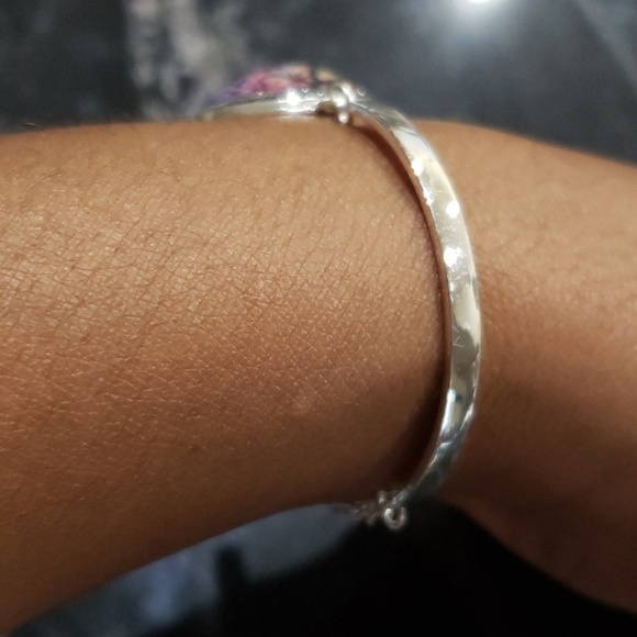 Colorful rainbow tree of life bangle - Picture 3 of 5